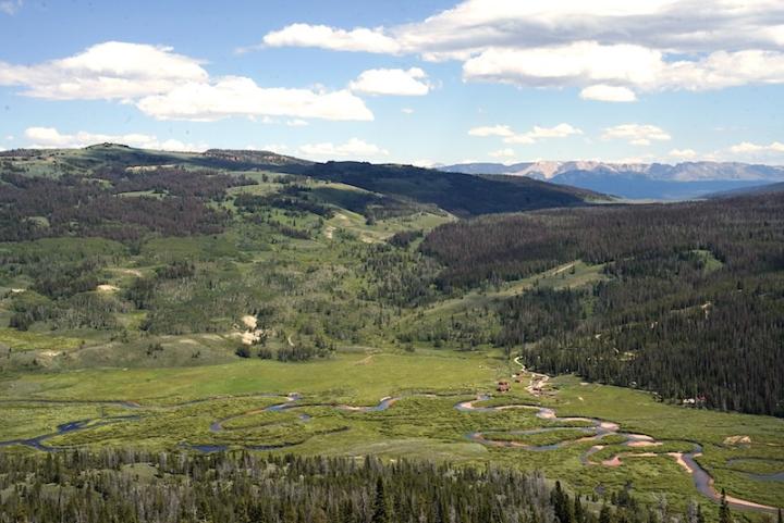 Wide open views of Darwin Ranch