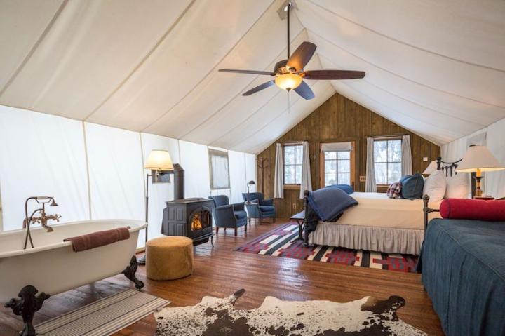 Glamping at The Ranch at Rock Creek