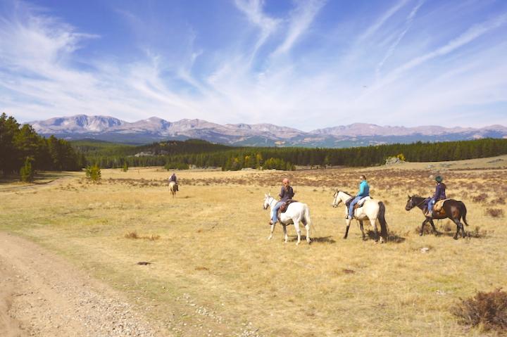 Horseback riding in the USA